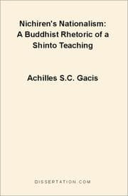 Tapa de Nichiren's Nationalism