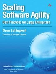 Tapa de Scaling Software Agility