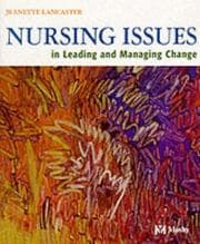 Tapa de Nursing issues in leading and managing change