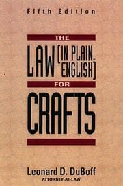 Tapa de The law (in plain English) for crafts
