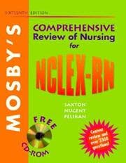Tapa de Mosby's comprehensive review of nursing for NCLEX-RN