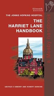 Tapa de The Harriet Lane handbook