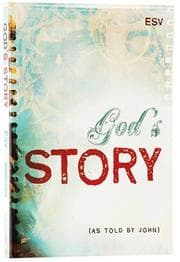 Tapa de God's Story As Told by John (ESV Bible)