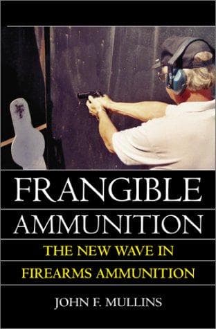 Tapa de Frangible ammunition