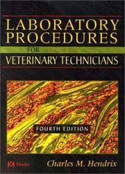 Tapa de Laboratory Procedures for Veterinary Technicians