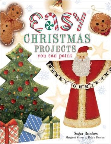 Tapa de Easy Christmas projects you can paint
