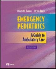 Tapa de Emergency pediatrics
