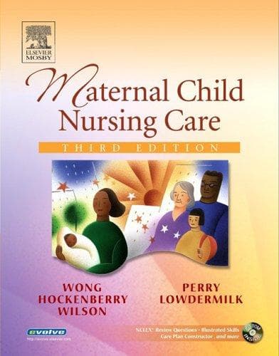 Tapa de Maternal child nursing care