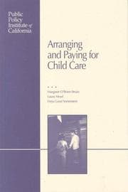 Tapa de Arranging and paying for child care