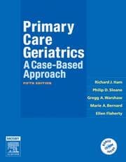 Tapa de Primary care geriatrics