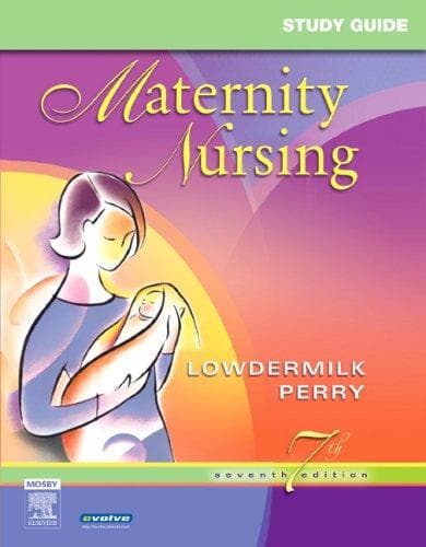 Tapa de Maternity nursing study guide