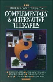 Tapa de Professional Guide to Complementary & Alternative Therapies