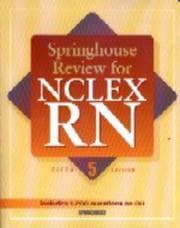 Tapa de Springhouse Review for NCLEX-RN