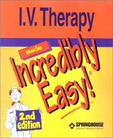 Tapa de I.V. Therapy Made Incredibly Easy!