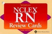 Tapa de Springhouse Nclex-Rn Review Cards (Medical-Surgical Nursing)