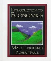 Tapa de Introduction to Economics