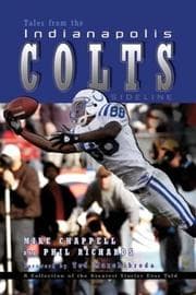 Tapa de Tales from the Indianapolis Colts sideline