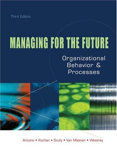 Tapa de Managing for the future
