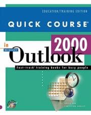 Tapa de Quick course in Microsoft Outlook 2000