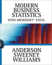 Tapa de Modern business statistics with Microsoft Excel