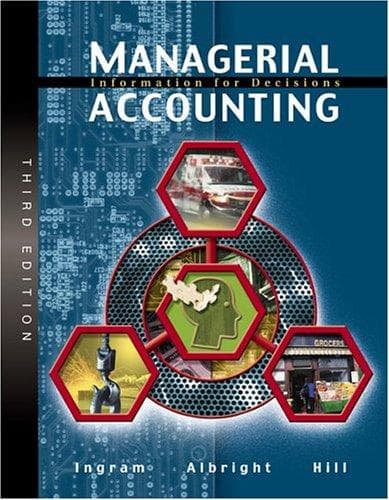 Tapa de Managerial Accounting