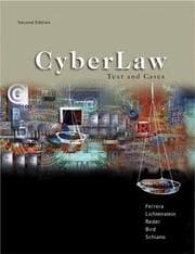 Tapa de Cyberlaw