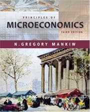 Tapa de Principles of Microeconomics (with Xtra!)