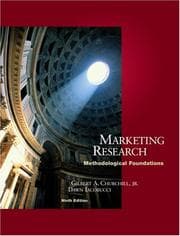 Tapa de Marketing research