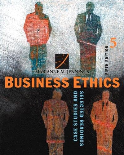 Tapa de Business ethics