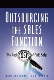 Tapa de Outsourcing the Sales Function