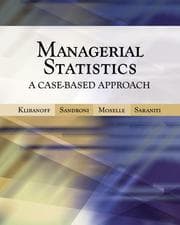 Tapa de Managerial statistics