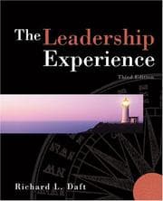 Tapa de The Leadership Experience (Thomson - South-Western)
