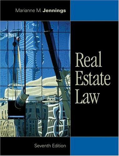 Tapa de Real estate law