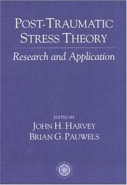 Tapa de Post-traumatic stress theory