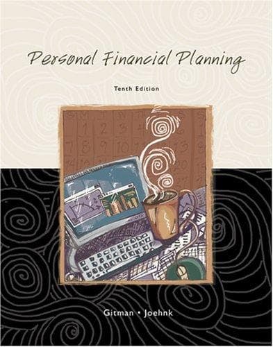 Tapa de Personal financial planning