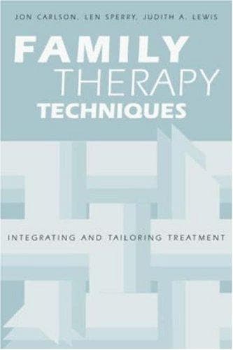 Tapa de Family Therapy Techniques