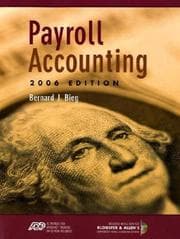 Tapa de Payroll Accounting 2005 (Payroll Accounting)