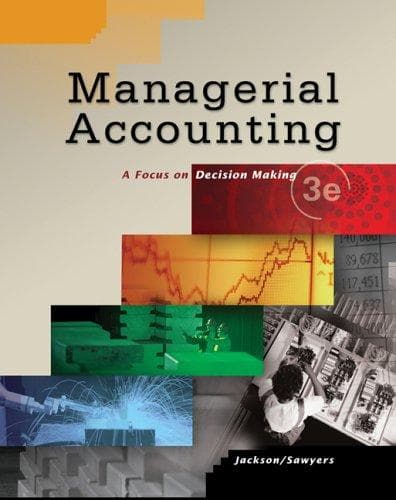 Tapa de Managerial Accounting