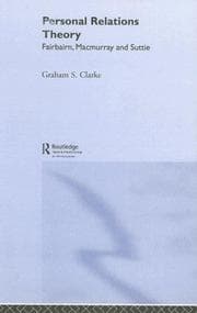 Tapa de Personal relations theory
