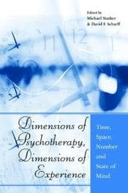 Tapa de Dimensions of psychotherapy, dimensions of experience
