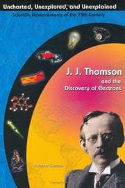 Tapa de J.J. Thomson and the discovery of electrons