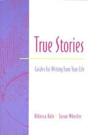 Tapa de True Stories: Guides for Writing from Your Life