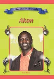 Tapa de Akon (Blue Banner Biographies) (Blue Banner Biographies)