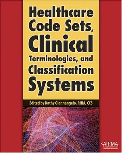 Tapa de Healthcare Code Sets, Clinical Terminologies, and Classification Systems