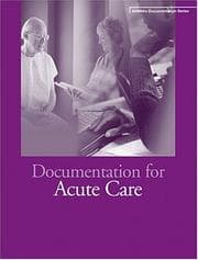 Tapa de Documentation for Acute Care (Ahima's Documentation)