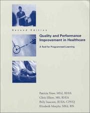 Tapa de Quality and performance improvement in healthcare