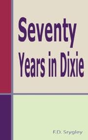 Tapa de Seventy Years In Dixie
