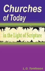 Tapa de Churches of Today in the Light of Scripture