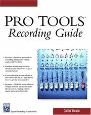 Tapa de Pro Tools Recording Guide (Graphics Series)