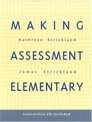 Tapa de Making assessment elementary